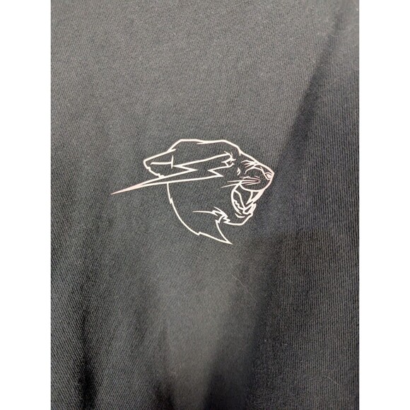 Mr Beast YT Creator Lightning Hoodie Green Cotton Pullover Sweater Men's L - Picture 9 of 9